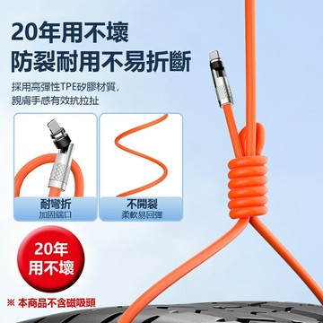 【台灣現貨~隔日到貨】 IS愛思 120W磁吸540度旋轉彎頭傳輸快充線 540度旋轉彎頭 手遊線 1m