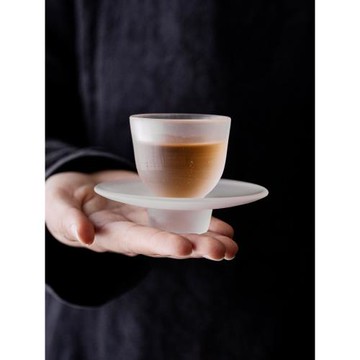 日式琉璃霧化杯水晶玻璃茶杯主人杯單個功夫茶具喝茶品茗杯子茶盞