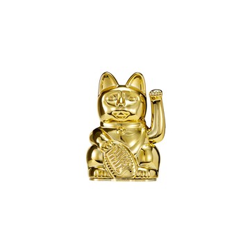 Mini Lucky Cats 迷你幸運繽紛自動招手招財貓（五款） 幸運水藍色