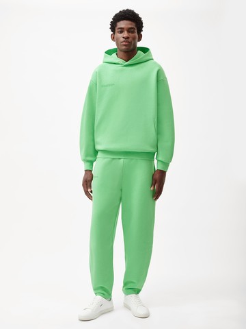 PANGAIA - Reclaimed Cotton Barrel-Leg Sweatpants - reclaim jade - L L