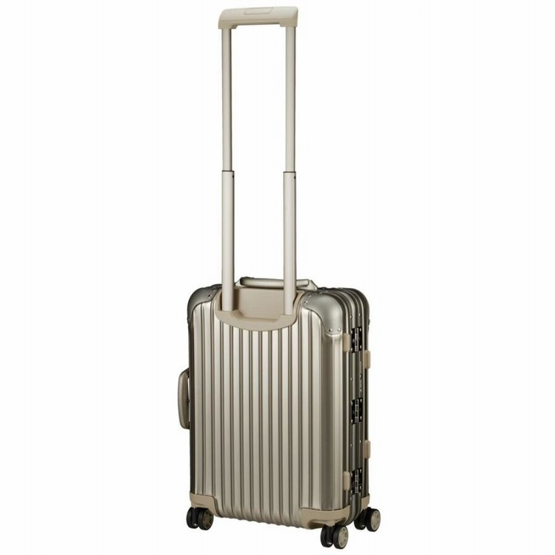 正規品]送料無料 5年保証付き RIMOWA ORIGINAL CABIN S TITANIUM 31L ...