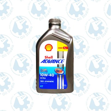 《油工坊》Shell 殼牌 Advance Ultra 4T 10W40 全合成  MA2 亞洲版