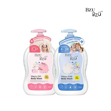 【蝦皮直營】BZU BZU 快樂兒童沐浴乳600ml 清爽控油/保濕水潤 新加坡NO.1品牌