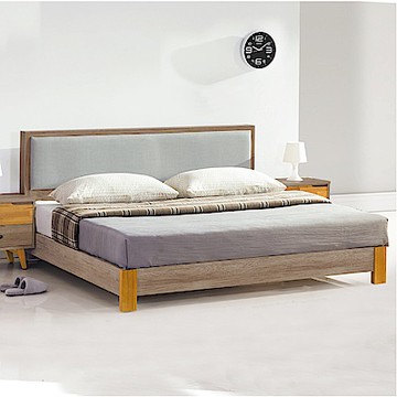 AS DESIGN雅司家具-特洛伊雙人5尺床片式床台-152x202x90cm