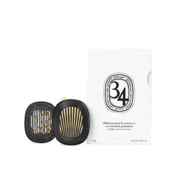 【Diptyque】車用擴香器+香氛補充包 車用香氛 車用擴香 車用 聖日耳曼34號 34號 NO.34 車用香氛