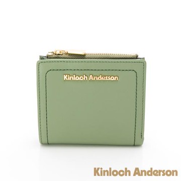 【Kinloch Anderson】Carol 壓扣短夾-橄欖綠