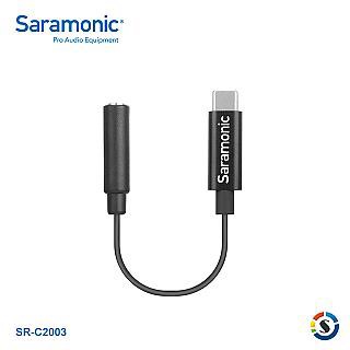 Saramonic 3.5mm轉Type-C音源轉接線SR-C2003