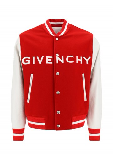 Givenchy - Varsity College Jacket - Mens - Red