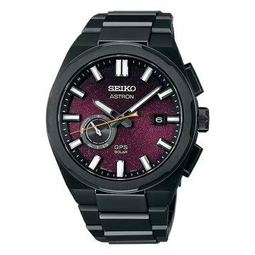 seiko SK037 精工錶 Astron 3X62-0AG0SD(SSJ029J1)秋冬年度限量款 太陽能夜櫻GPS鈦金屬腕錶 紫色漸層面 42mm｜樂天領券現折★全館特惠中★指定刷卡回饋10%