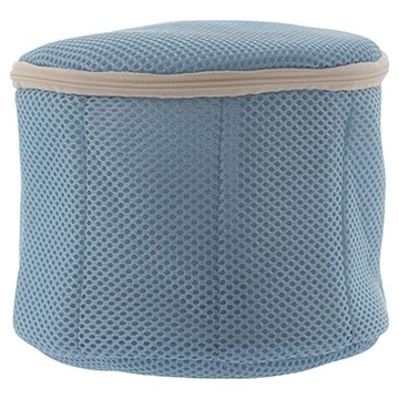 SP SAUCE 內衣洗衣網 立體三層結構 青藍色 圓形 內衣專用  1個