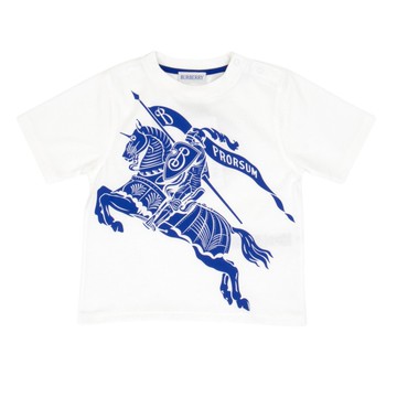 BURBERRY Kids 嬰幼兒馬術騎士圖案 T-Shirt