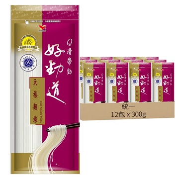 統一 好勁道 天禧麵線  300g  12包