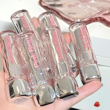 PINKCAT現貨免運✨Pinkbear皮可熊 糖光水精華唇蜜 早春甜櫻 鏡面水光感 滋潤不黏膩 不易沾杯 少女氛圍感