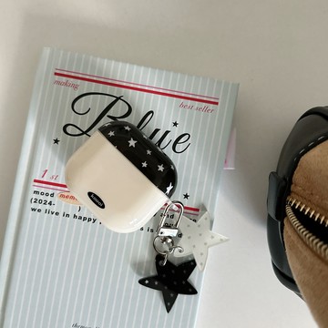 lulu|韓系簡約星星蘋果耳機殼 適用蘋果airpods4/3/2耳機保護殼 airpodspro2保護套