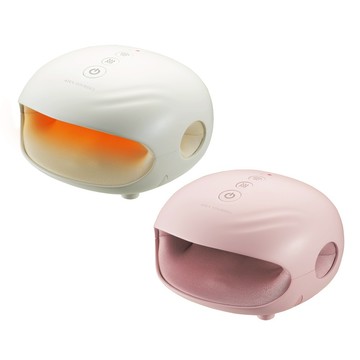 ATEX LOURDES 無線溫熱手部按摩器 AX-HP285 (月牙白/櫻花粉)｜官方旗艦館