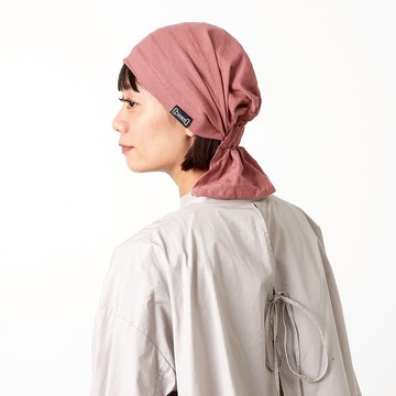 REST 純棉頭巾軟帽