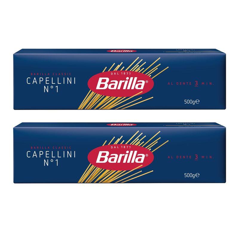 BARILLAバリラ パスタ カペリーニ No.1 500g×2個 正規輸入品 イタリア産