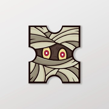 PUZZLE MAN/54/車貼、貼紙、軟磁 SunBrother孫氏兄弟 防水貼紙 車貼貼紙 軟性磁貼