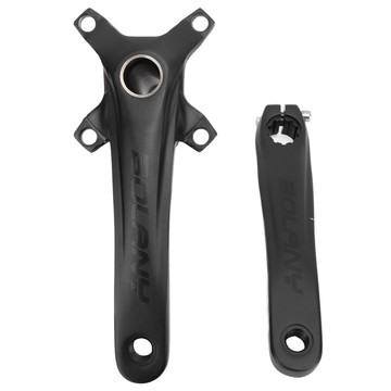 【Lixada】山地自行車曲柄空心一體式鋁合金輕質鏈輪適合自行車