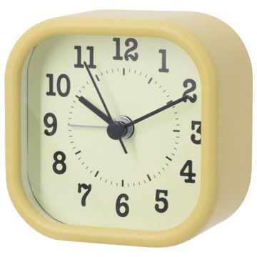 鬧鐘 金屬暖色黃 TW-8958 NITORI宜得利家居