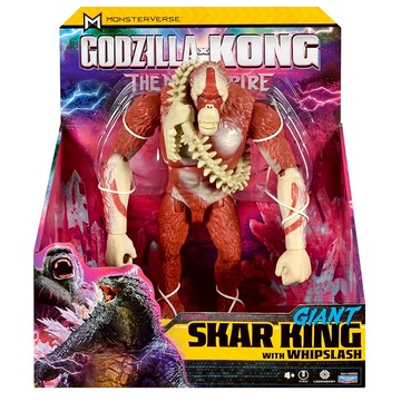 Playmates TOYS 哥吉拉大戰金剛2 11吋 Skar King 手臂、腿部關節可動 附專屬武器骨鞭  1個