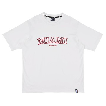 【毒】NBA 邁阿密熱火 東區冠軍 老八傳奇 送NBA手環 棉質 刺繡圓領短T 3255100800【領券折222｜Cube卡+APP下單最高10%回饋】