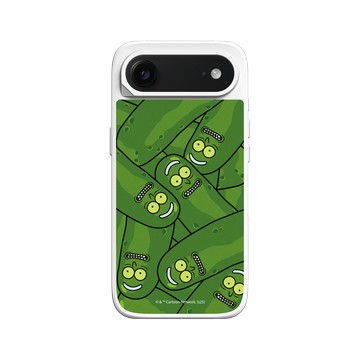iPhone Air SolidX 白 - 瑞克和莫蒂 Rick and Morty - 罐子裡的泡菜瑞克