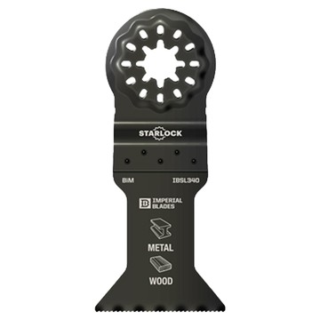 IMPERIAL BLADES Starlock 磨切機鋸片 寬版 金屬多用途 BIM 型號IBSL340-1 規格 1-3/4(44.4mm)  1個