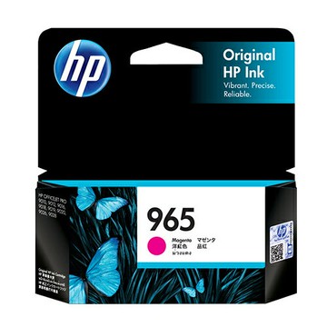 HP 紅色原廠墨水匣 / 盒 3JA78AA 965｜領券最高折$220