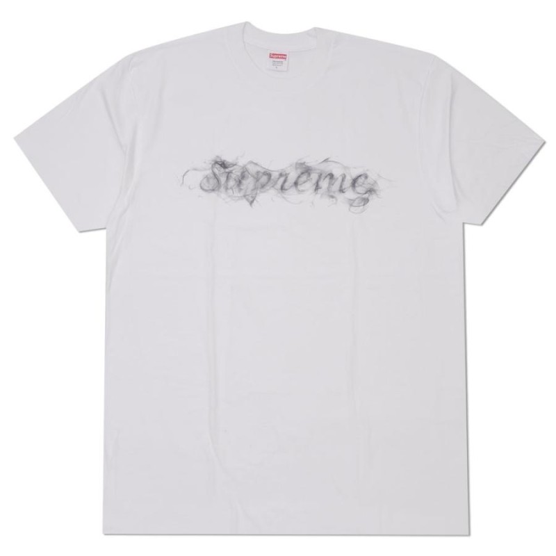 Supreme smoke Tee S white 白 - Tシャツ/カットソー(半袖/袖なし)