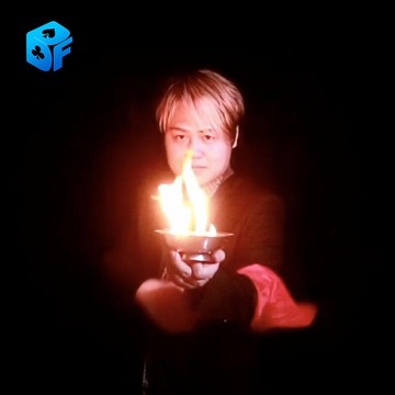 北方魔術 閃現空碗出火出物 火碗 震撼舞臺魔術道具噴火