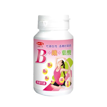 Good Life 女性維生素B群+鐵+葉酸 (30粒/罐)