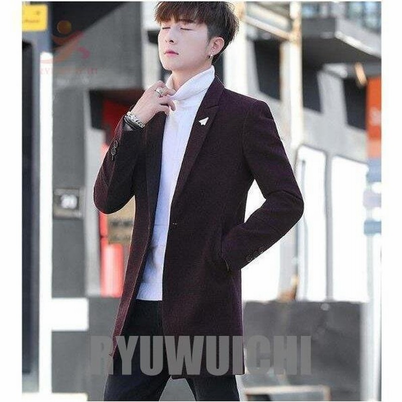 メンズコート ジャケット ビジネスコート チェスターコート スーツ おしゃれ お兄系 大きいサイズ 紳士服 メンズ アウター ロング丈 通勤 カジュアル 防寒着 通販 Lineポイント最大0 5 Get Lineショッピング