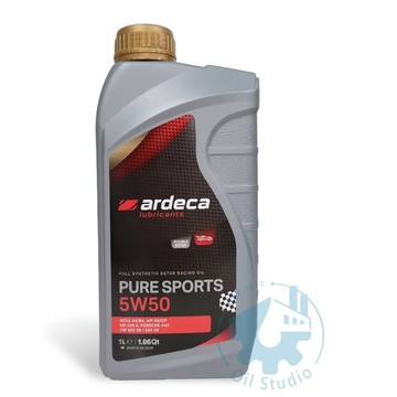 《油工坊》【免運12罐】Ardeca PURE SPORTS 5W50 雙酯 全合成 競技 機油 502 505