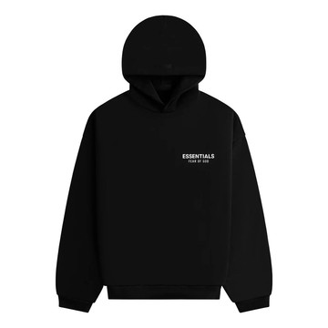 Fear of God Essentials SS25 Cargo Fleece Hoodie 'Black'