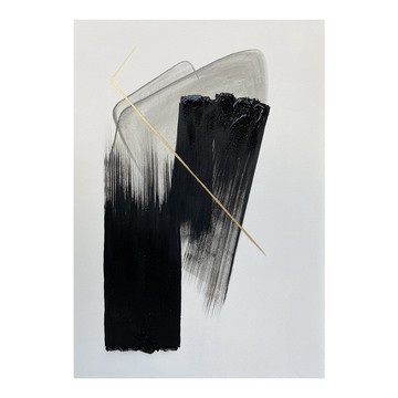 御畫房 當代國家級展覽畫家 抽象系列手繪油畫70×100cm(DB-189)