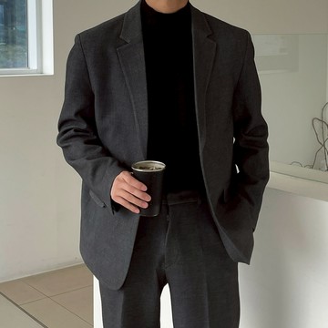 正韓質感挺面兩粒扣半寬休閒西裝外套 5色 YUPPIE 預購商品 1223