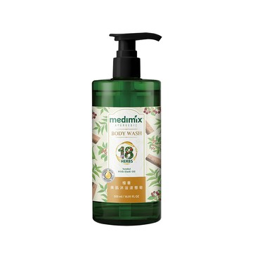 [家速配]印度MEDIMIX阿育吠陀秘方沐浴液態皂-檀香