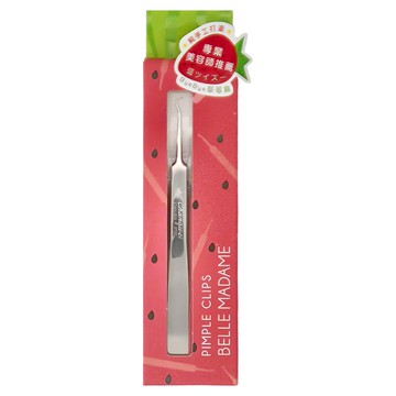 BELLE MADAME 貝麗瑪丹 再見草莓粉刺夾 超高密合度 超尖細弧勾  0074  1支