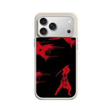 iPhone 17 Pro Max SolidX 貝殼灰 - Assassin's Creed - Assassin's Creed® Shadows - Naoe silhouette