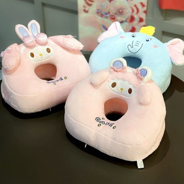 趴睡枕🎀 可愛美蒂羊午睡枕趴睡枕卡通辦公室睡覺神器學生便攜雙面午休枕頭