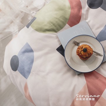 絲薇諾 MIT長絨棉 舖棉被套 雙人6×7尺-三重奏狂想