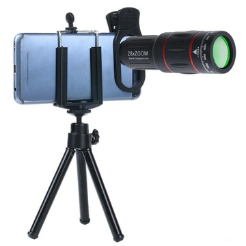 跨境  望遠鏡單筒手機鏡頭演唱會專業高倍長焦外置拍照【Snowbelle優選】
