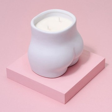 【英國 MÆGEN】Curve蠟燭-White 黑咖啡 & 佛手柑/170g