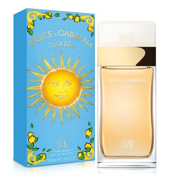 D&G Light Blue Sun Woman 陽光夏日女性淡香水(100ml)