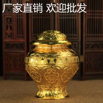藏傳佛教 寶瓶蓮花八寶瓶密宗法器佛教用品財神如意寶寶瓶 大號