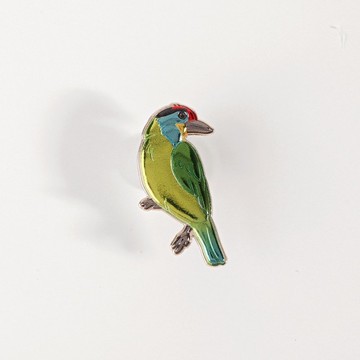 台灣原生動物徽章 / 五色鳥