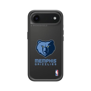 iPhone Air Mod NX -邊框背蓋組合 (相機按鈕) 黑 - NBA - Logo-曼斐斯灰熊 Memphis Grizzlies