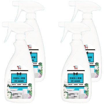 You Can Buy 除垢浴廁清潔劑 英國梨小蒼蘭 500ml 有效除垢、清新香氛、台灣製造  4瓶