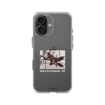 iPhone 17 Clear Case（相機按鈕） 透明 - 哈利波特 Harry Potter - 魁地奇- 葛來分多NO.07